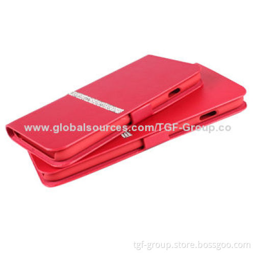 Leather Protection Cases for iPhone 6, Scratch- and Impact-resistant, OEM Orders Welcomed